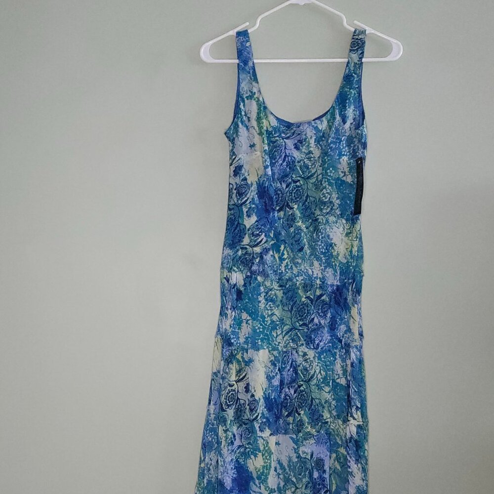 Evan Piccone Black Label Dress. An Ocean Bloom of Delight!